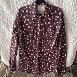 Shyanne Plum Floral Shirt